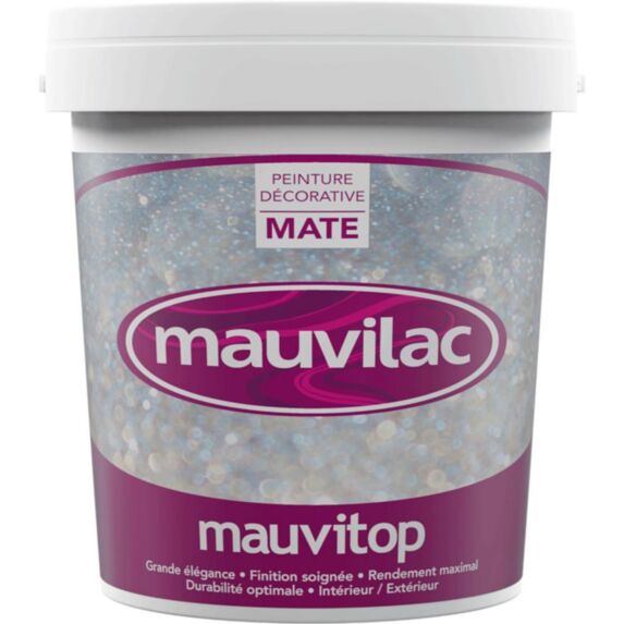 Peinture Mauvitop blanc 1L - MAUVILAC