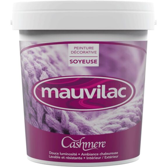 Peinture Cashmere blanc 1L - MAUVILAC