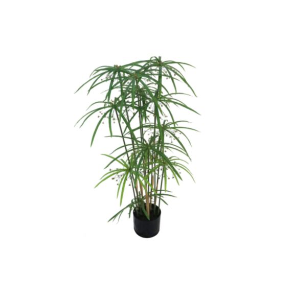 Plante artificielle H90 cm pot plastique cimenté