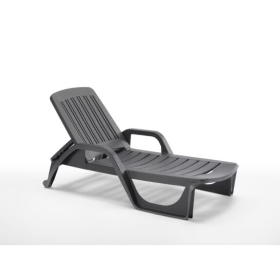 Transat Zanzibar 71 x 190 x 46 cm anthracite
