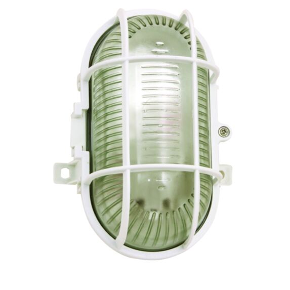 Plafonier ovale Blanc - VELAMP