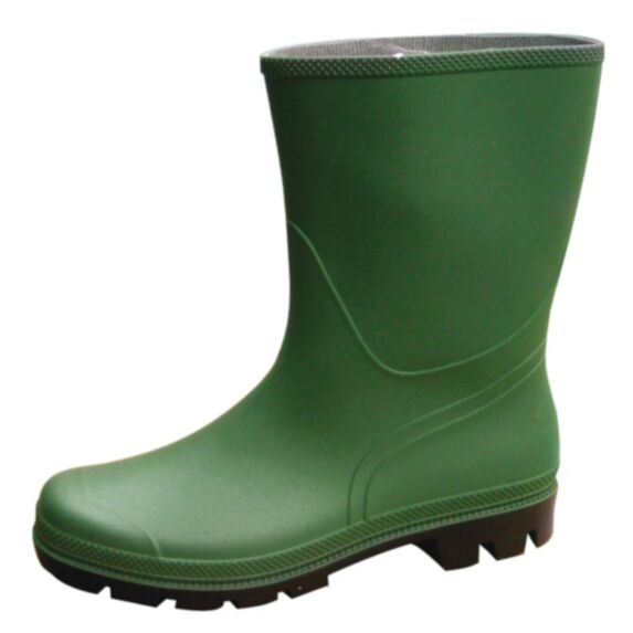 Demi-bottes PVC antidérapantes Tronchetto vert T43 - ICHTUS