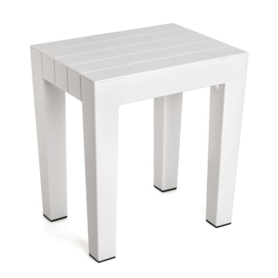 Tabouret Lombok blanc - TATAY