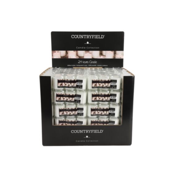 Lot de 3 bougies blanches - DECOSTARS