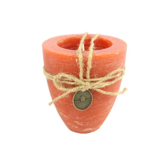 Bougie bol Tonnie H11cm rouille - DECOSTARS