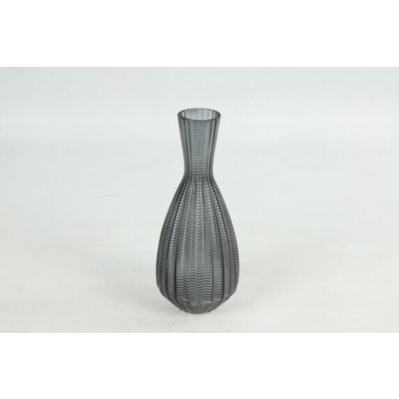 Vase en verre Annalisa S Ø10xH.25cm gris - DECOSTARS