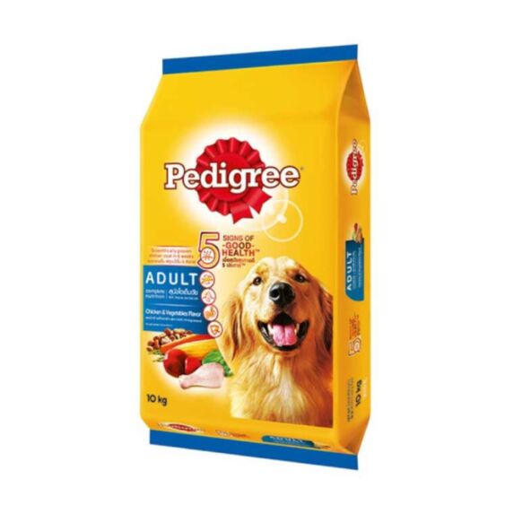 Croquettes chien adulte Poulet & Légumes 10 kg - PEDIGREE®