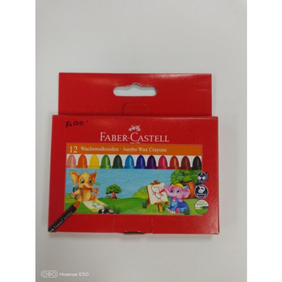 Set de 12 crayons à la cire jumbo - FABER CASTELL