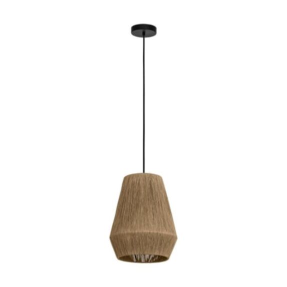 Suspension Alderney Ø30 cm E27 40W fibres naturelles - EGLO