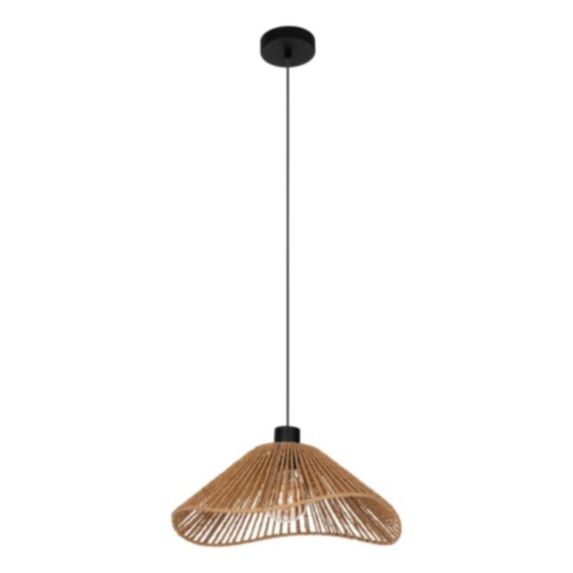 Suspension Lavister Ø39 cm E27 60W fibres naturelle - EGLO