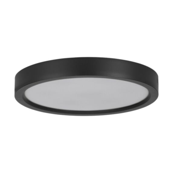 Plafonnier Idun-E 3000k IP20 15W Ø28,5 cm plastique noir - EGLO