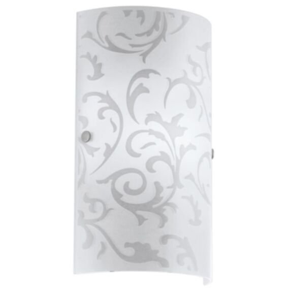 Applique murale Amadora 18 x 7,5 x 25 cm acier/verre E14x1 60W A++E - EGLO