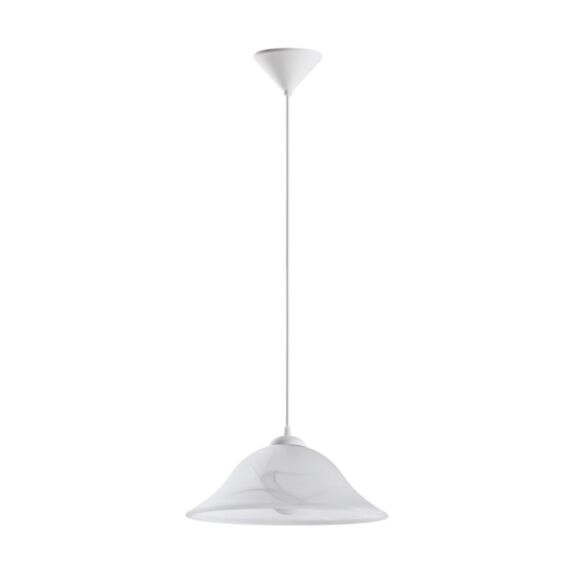 Suspension Albany blanc E27 1 x 60W - EGLO