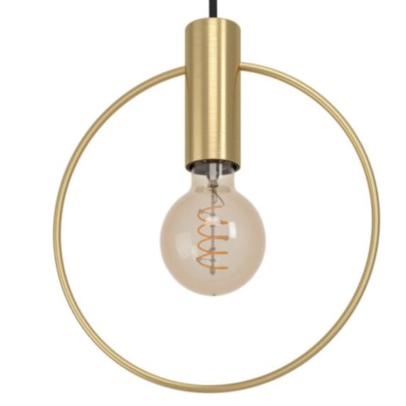 Suspension Manizales 101 x 5 cm 3 x E27 40W acier doré - EGLO