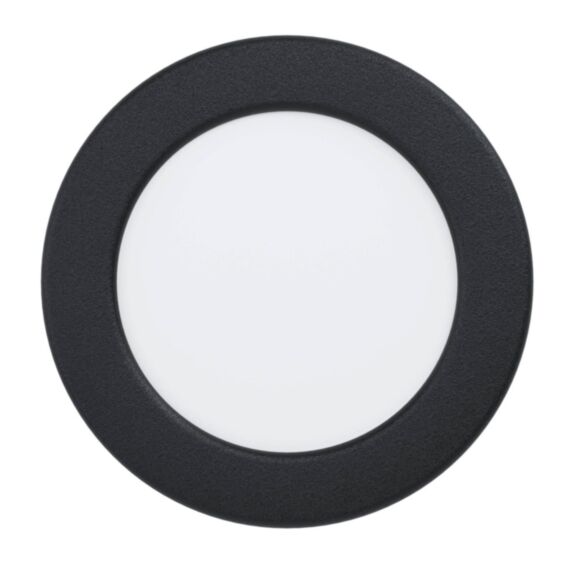 Led encastrable Fueva 5 noir ø 117 mm LED incl. 5.5W 4000k - EGLO