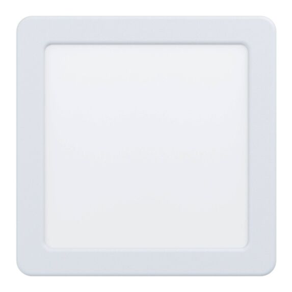 Led encastrable Fueva 5 carré blanc 166 x 166 mm LED incl. 10.5W 3000k- EGLO