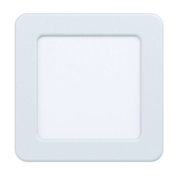 Led encastrable Fueva 5 carré blanc 117 x 117 mm LED incl. 5.5W 4000k- EGLO