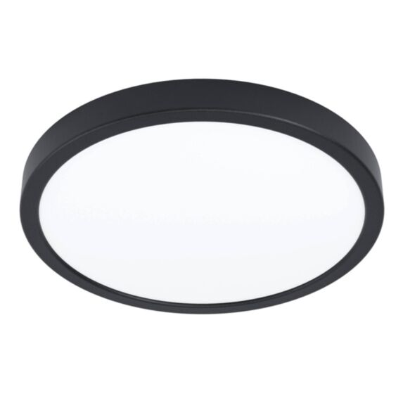 Led surface Fueva 5 noir ø 285 mm  LED incl. 20W 3000k- EGLO