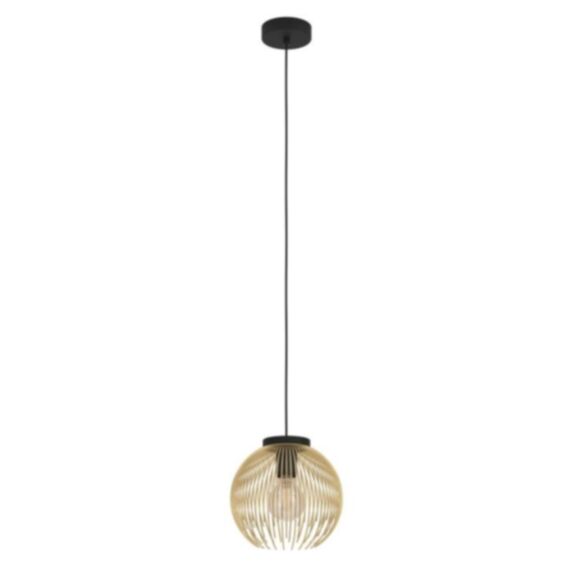 Suspension Venezuela Ø23,5 cm E27 40W acier doré - EGLO