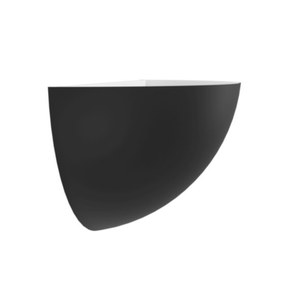Applique Tanura H11 cm acier noir E27x1 - EGLO
