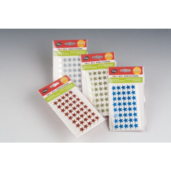 Autocollant étoile 200 pièce - UBL