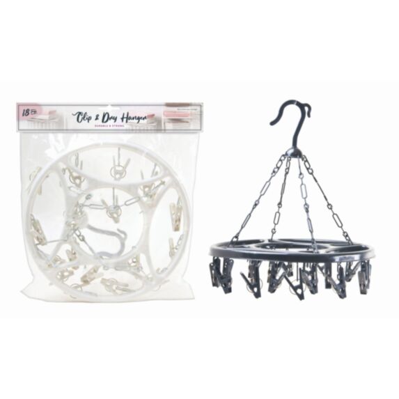 Sèche linge + 18 pinces - UBL
