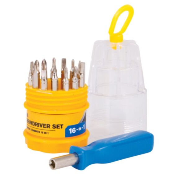 Kit mini tournevis 16-en-1 - UBL
