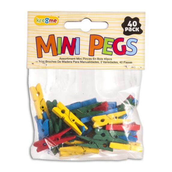 40 mini pinces/pefs à customiser - UBL