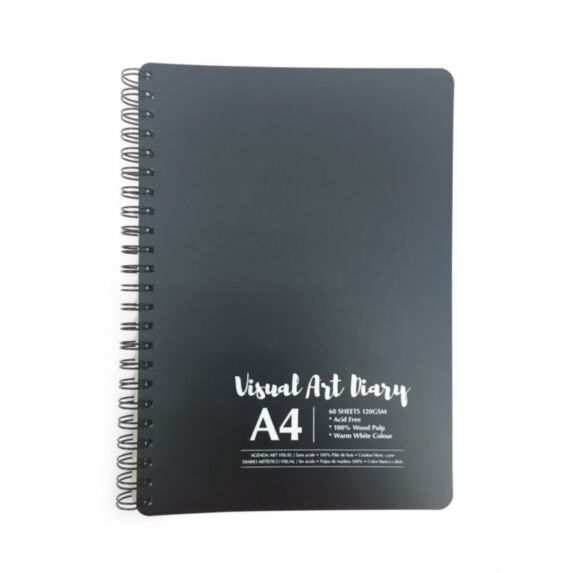 Visuel art diary A4 60 pages - UBL