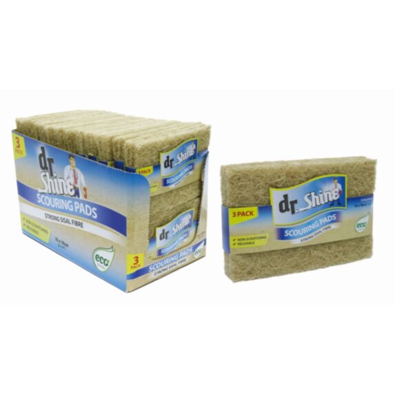 Lot de 3 éponges grattantes sisal - UBL