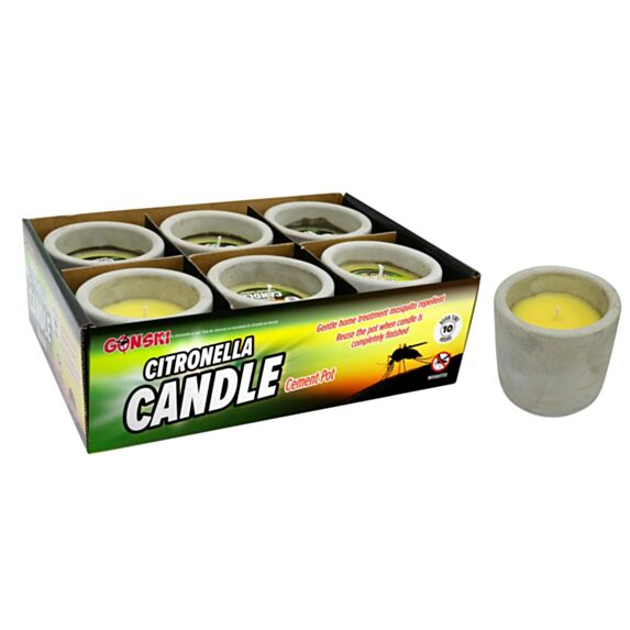 Bougie à la citronnelle en pot 70 g - UBL