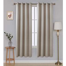 Rideau occultant 140 x 180 cm beige 