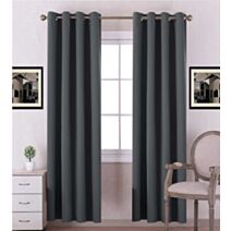 Rideau Oxford 140 x 240 cm gris fonce 