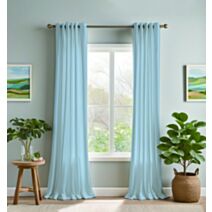 Rideau occultant 140 x 240 cm bleu Nantucket - MAISON BONHEUR