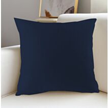 Coussin Oxford 60 x 60 cm bleu marine - MAISON BONHEUR