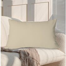Coussin Oxford 50 x 30 cm lin - MAISON BONHEUR