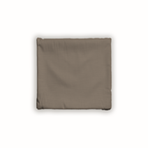 Housse de coussin Oxford 40 x 40 cm taupe - MAISON BONHEUR