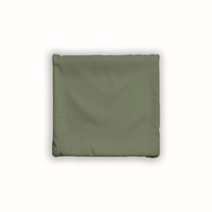 Housse de coussin Oxford 40 x 40 cm gris vert kaki - MAISON BONHEUR