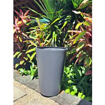 Pot en fibre de verre Tecoma noir 75% - BLACK POT