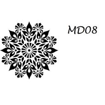 Pochoir multiusage Fleurs MD08 - MO'CREATION