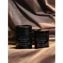 Bougie cire de soja pot en verre Patchouli Velvet 200 g - CHARLOTTE SKIN