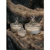 Bougie cire de soja pot en verre Luxe Celeste S - CHARLOTTE SKIN