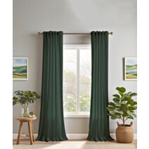 Rideau velours uni 140 x 240 cm vert d'eau - MAISON BONHEUR 