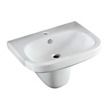 Lavabo avec semi-colonne - 600 x 450 x 405 mm