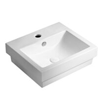 Vasque à encastrer rectangle - 500 x 445 x 160 mm 