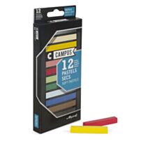 Pastel Sec Campus Boite 12 couleurs - CAMPUS
