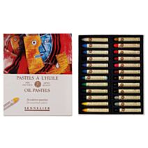 Boîte carton Pastel Huile Universel 24 Pastels