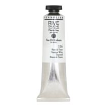 Peinture à l'huile fine blanche 40 mL - RIVE GAUCHE