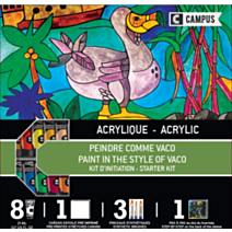 Set peindre comme Vaco acrylique - CAMPUS