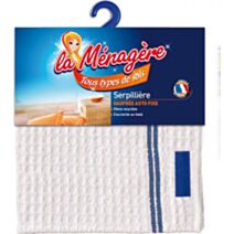 Serpillère gaufrée auto fixe 50 x 50 xm - MENATEX